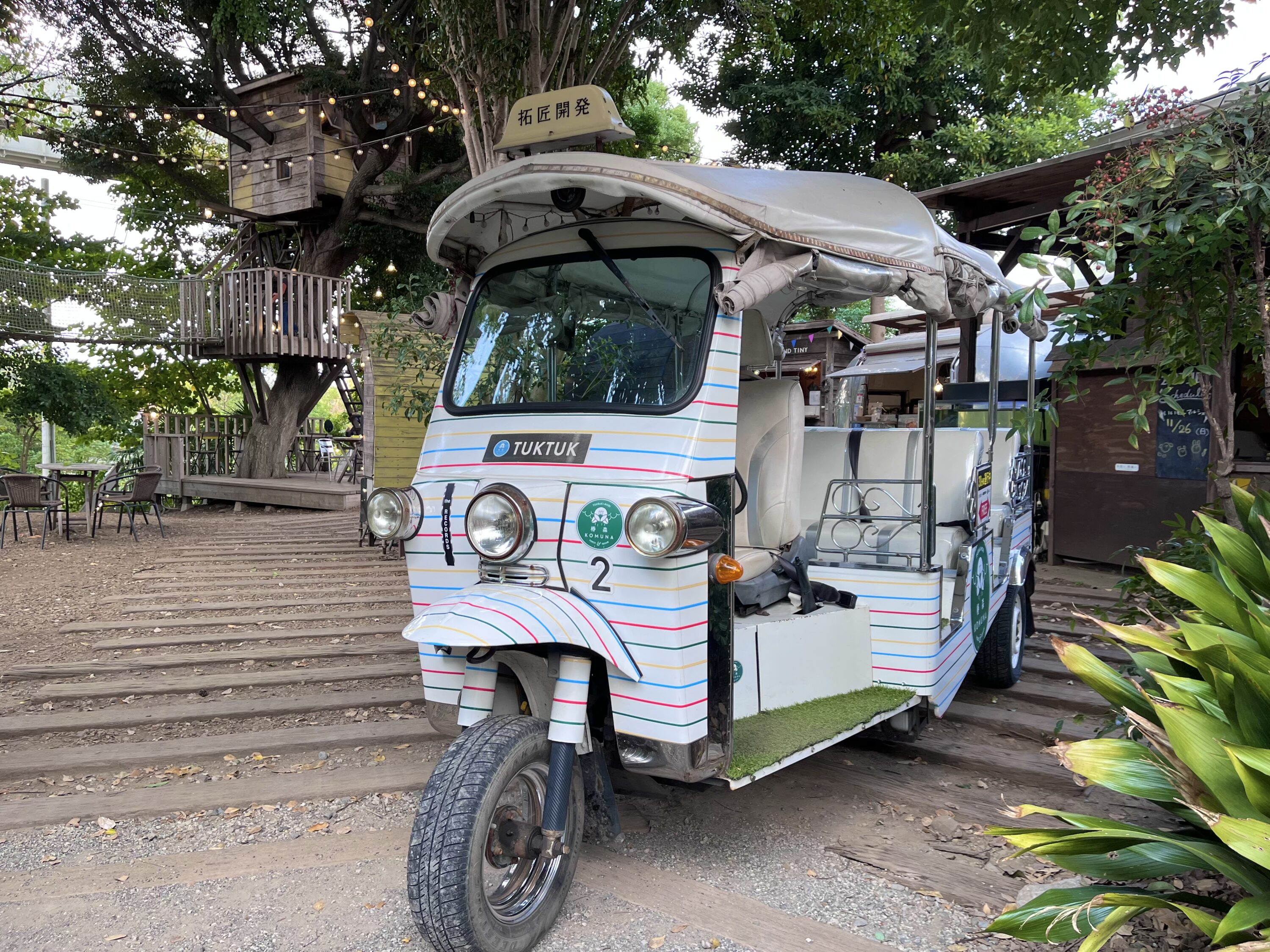 トゥクトゥク運行についてのイメージ写真